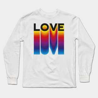 Rainbow Love Long Sleeve T-Shirt